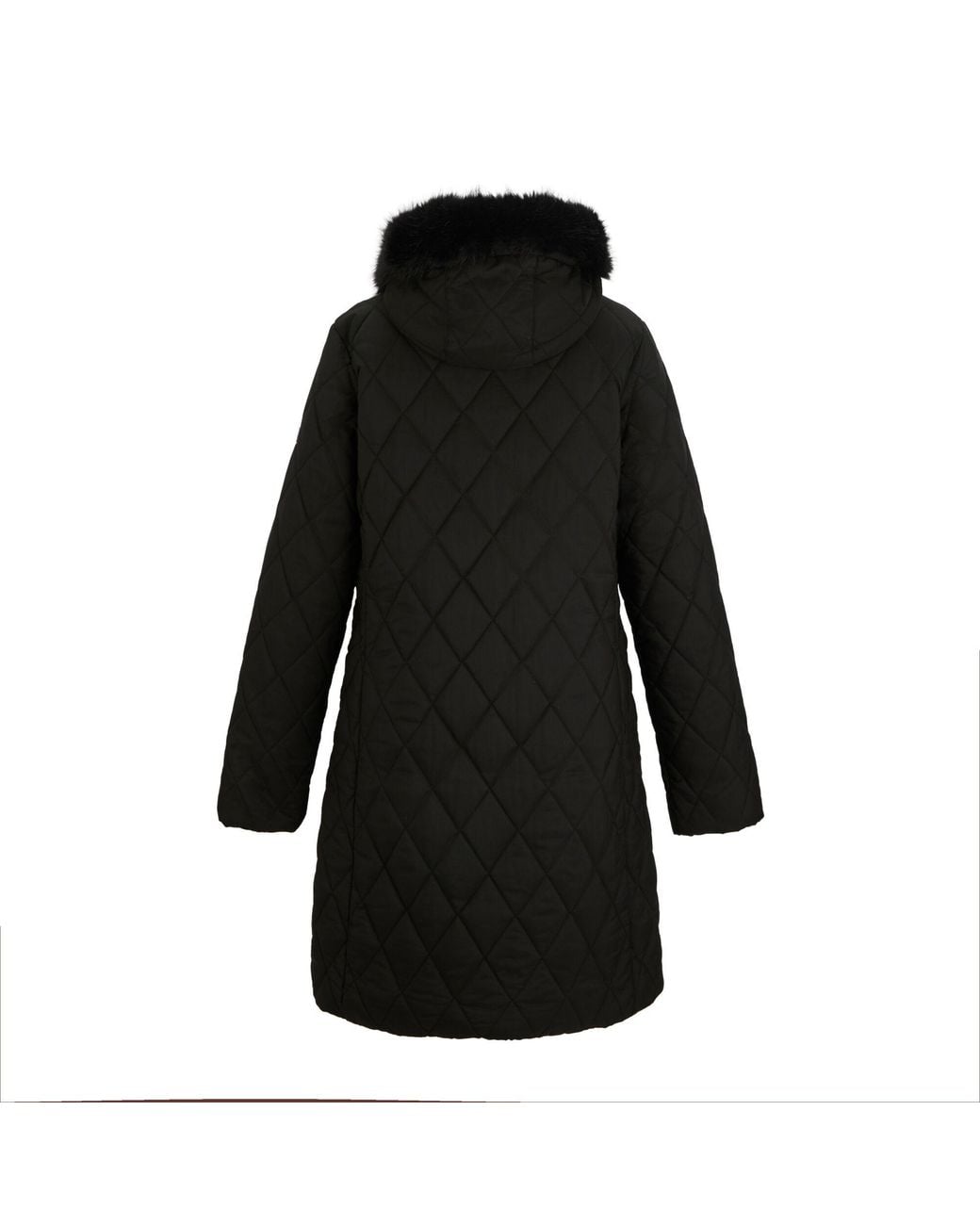 Regatta Black Ladies Fionne Long Length Jacket