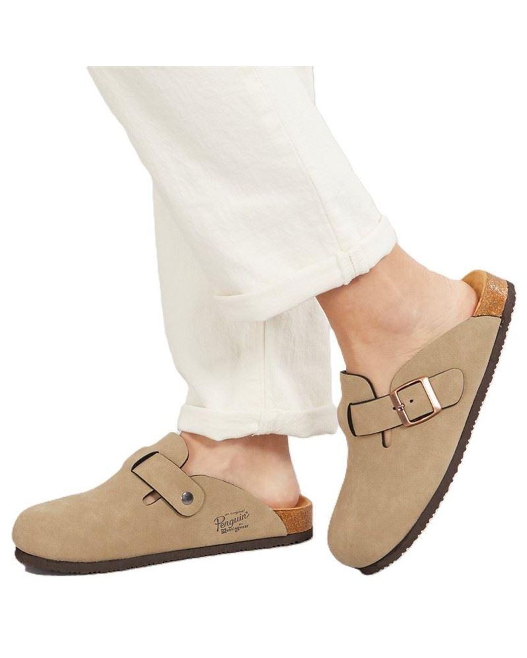 Original Penguin Natural Poppy Sand Mules