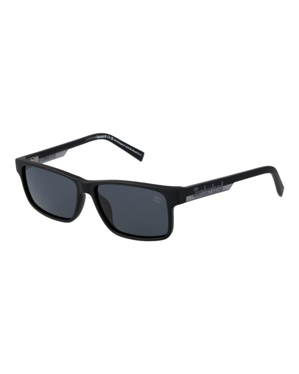 Timberland Black Stainless Steel Sunglasses