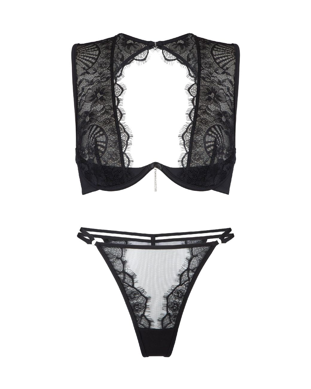 Lingadore Beugel Bh Met String in het Black