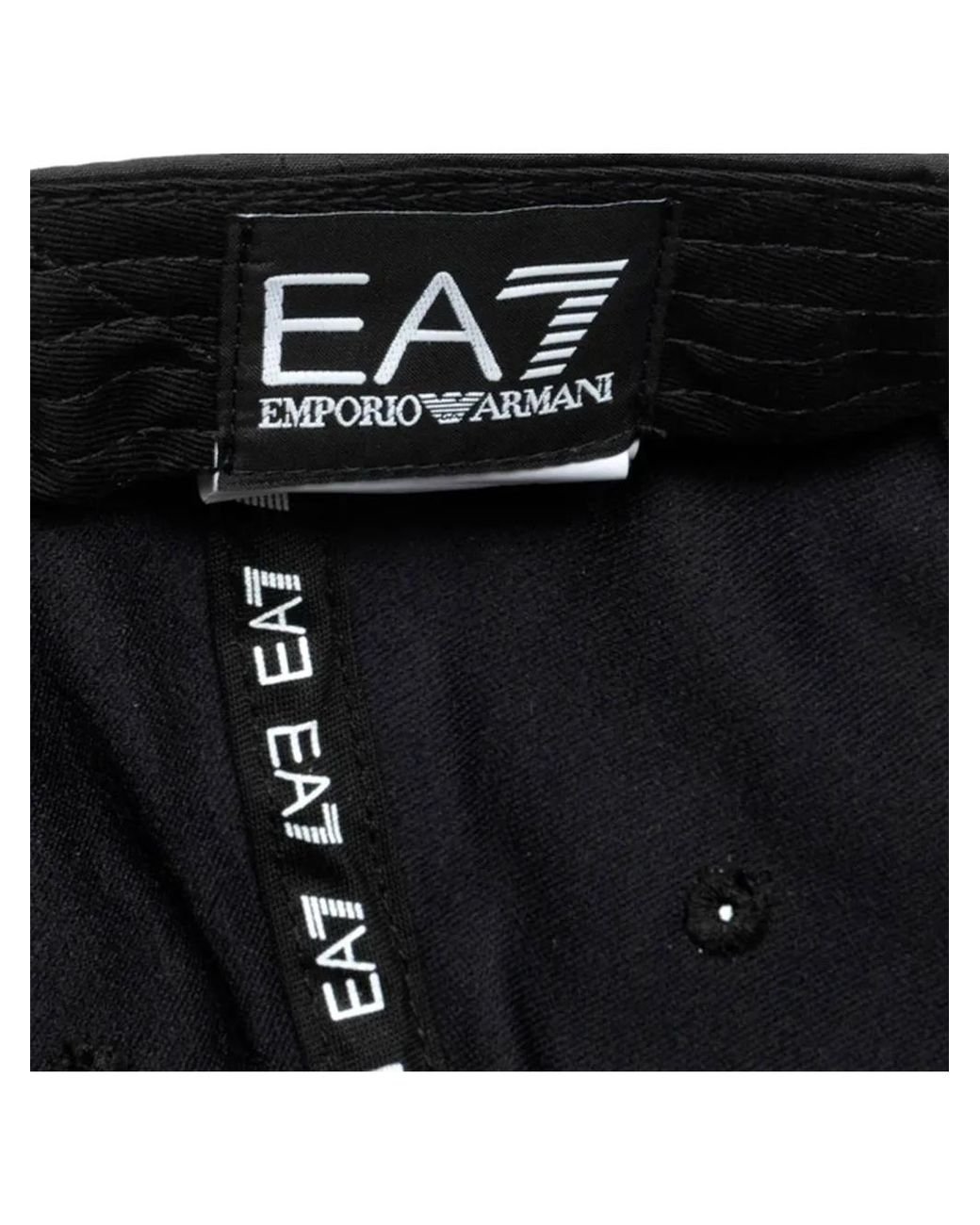 EA7 Eagle Cap in het Black voor heren