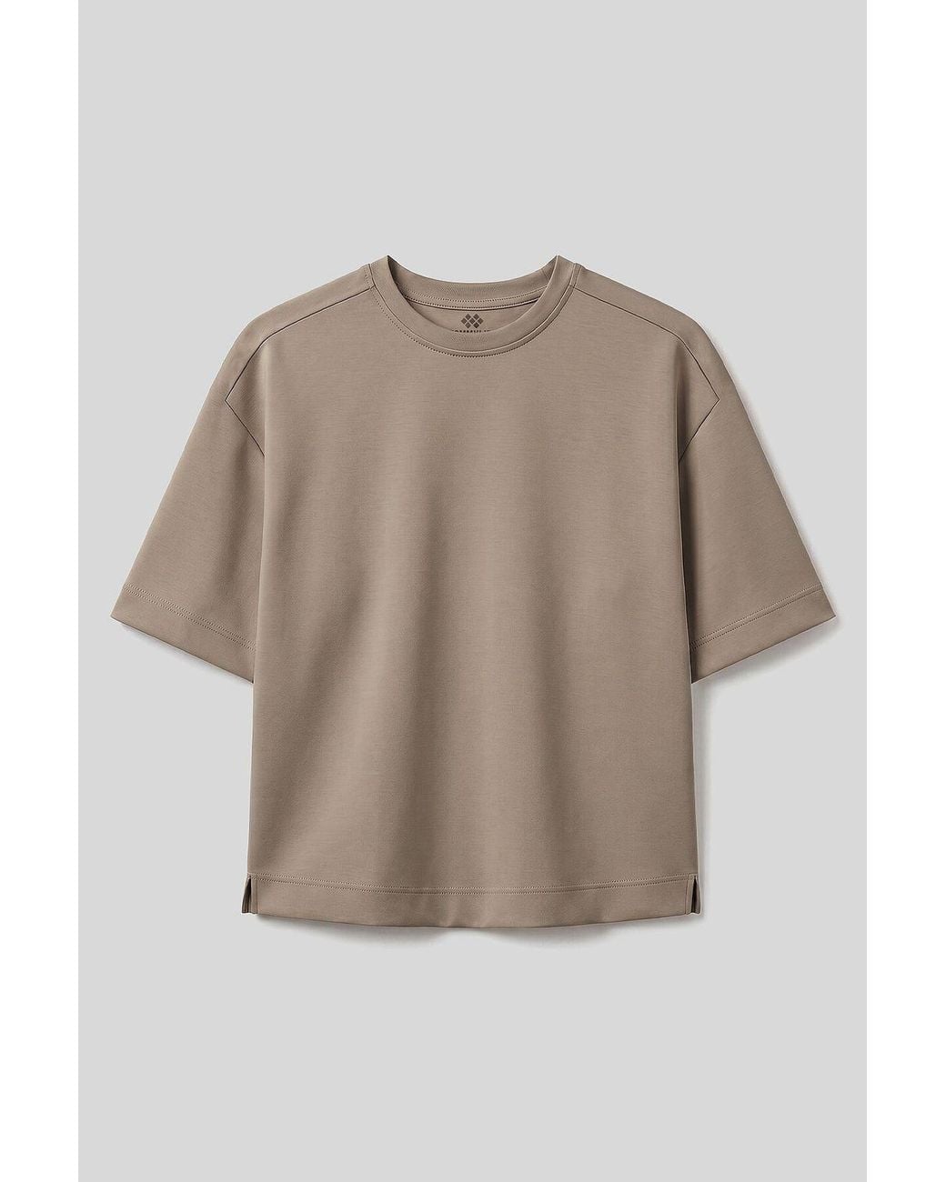 TOMMY LIFE Natural Viscose Blend T-Shirt