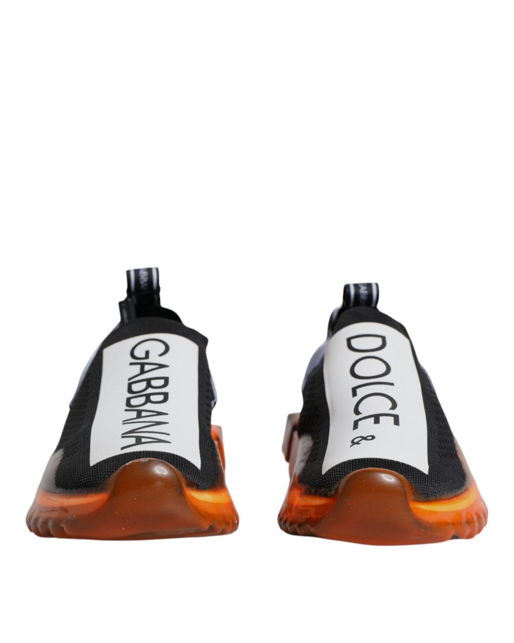 Dolce & Gabbana Black Sorrento Slip On Sneakers Shoes for men