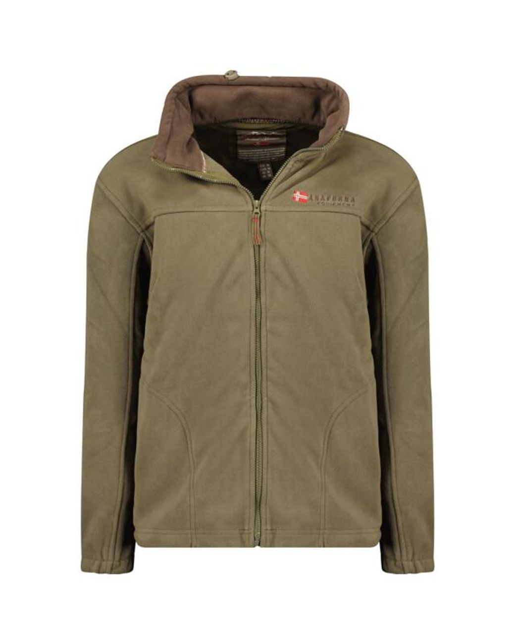 GEOGRAPHICAL NORWAY Anapurna Fleece Vest Uranium in het Green voor heren
