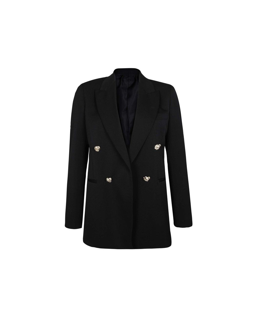 Lanvin Wool Blazer in het Black