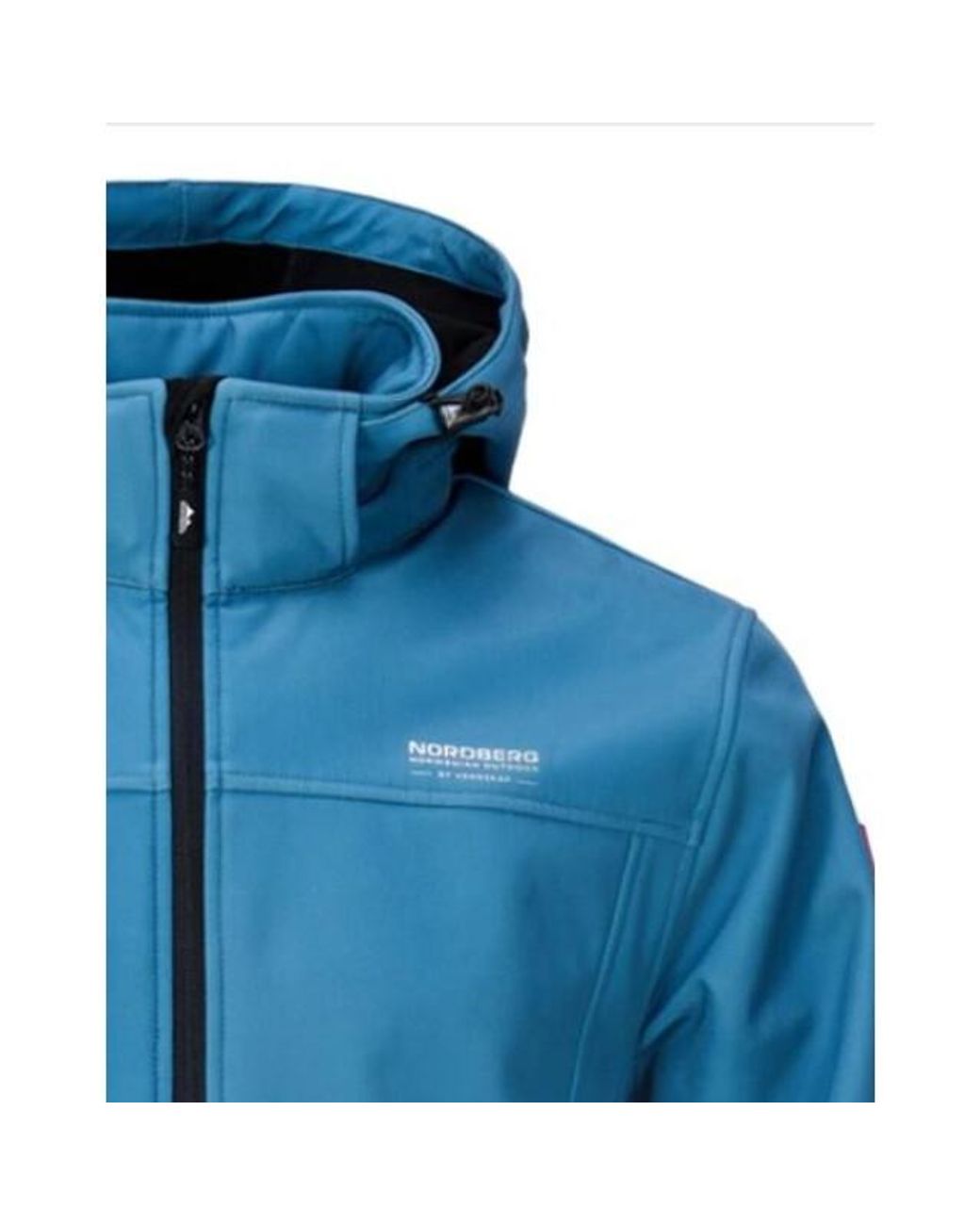 Nordberg Eldgrim Softshell in het Blue voor heren