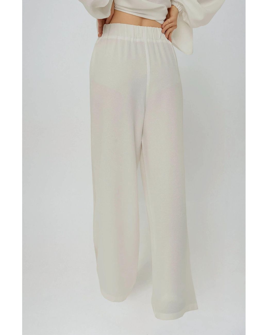 Hiccup Gray Wide Leg Relax Fit Pants