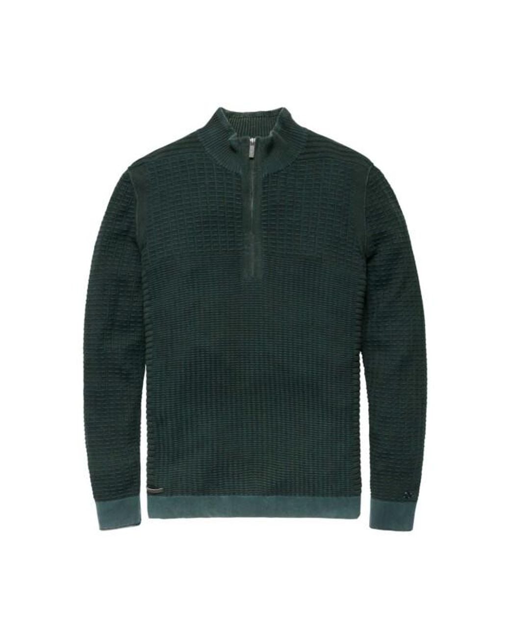 Jack & Jones Jjeemil Knit Roll Neck Noos. Donker in het Green voor heren