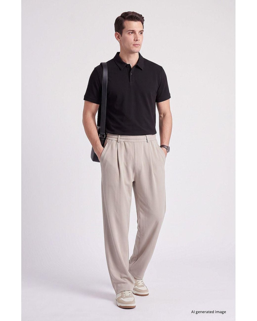 TOMMY LIFE Multicolor Straight Leg Pants for men