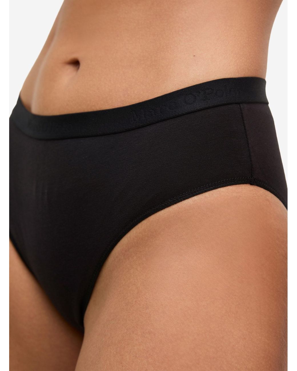 Marc O' Polo Marc O'Polo Vrouwen Slip Bio in het Black
