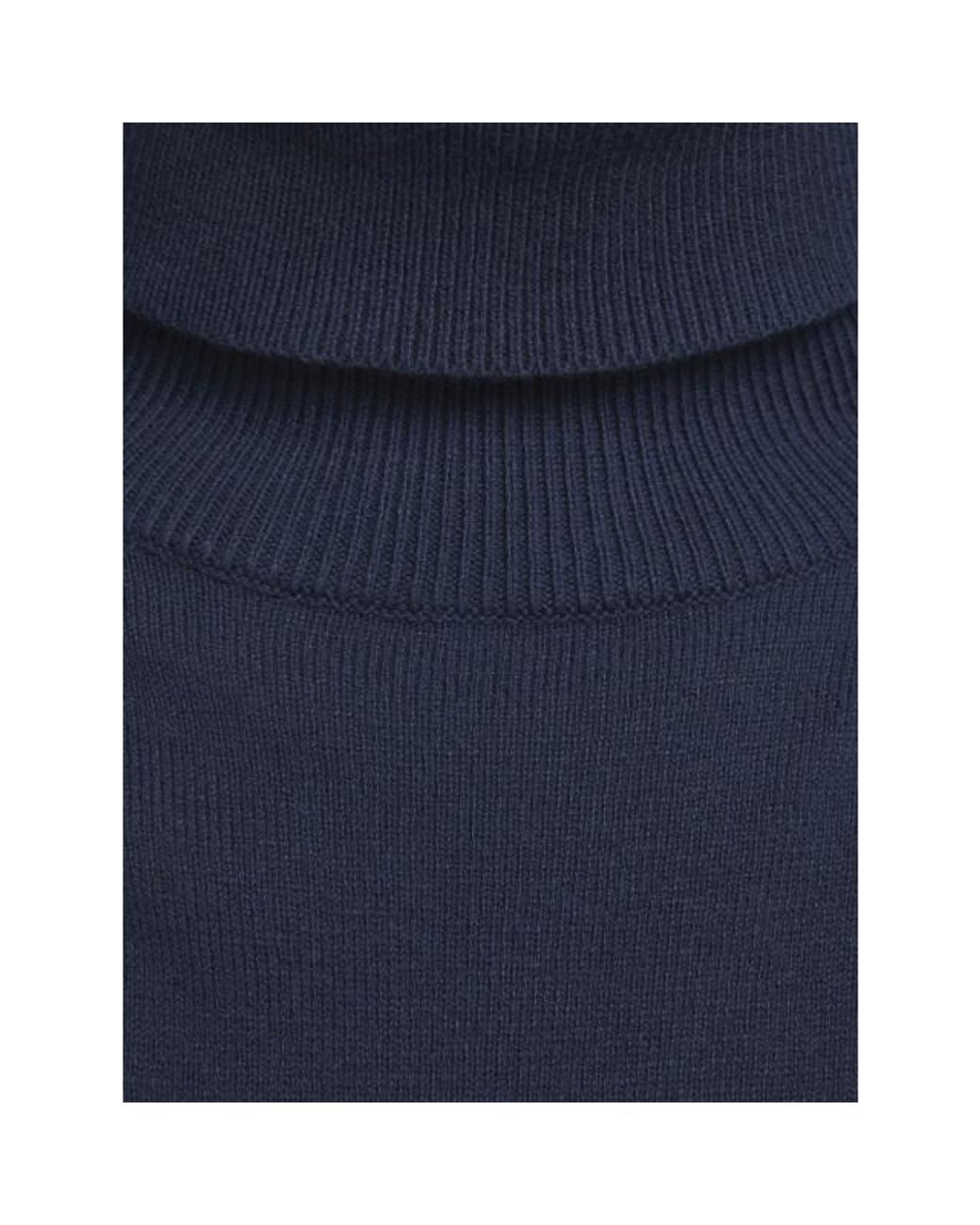Jack & Jones Jjeemil Knit Roll Neck Noos in het Blue voor heren