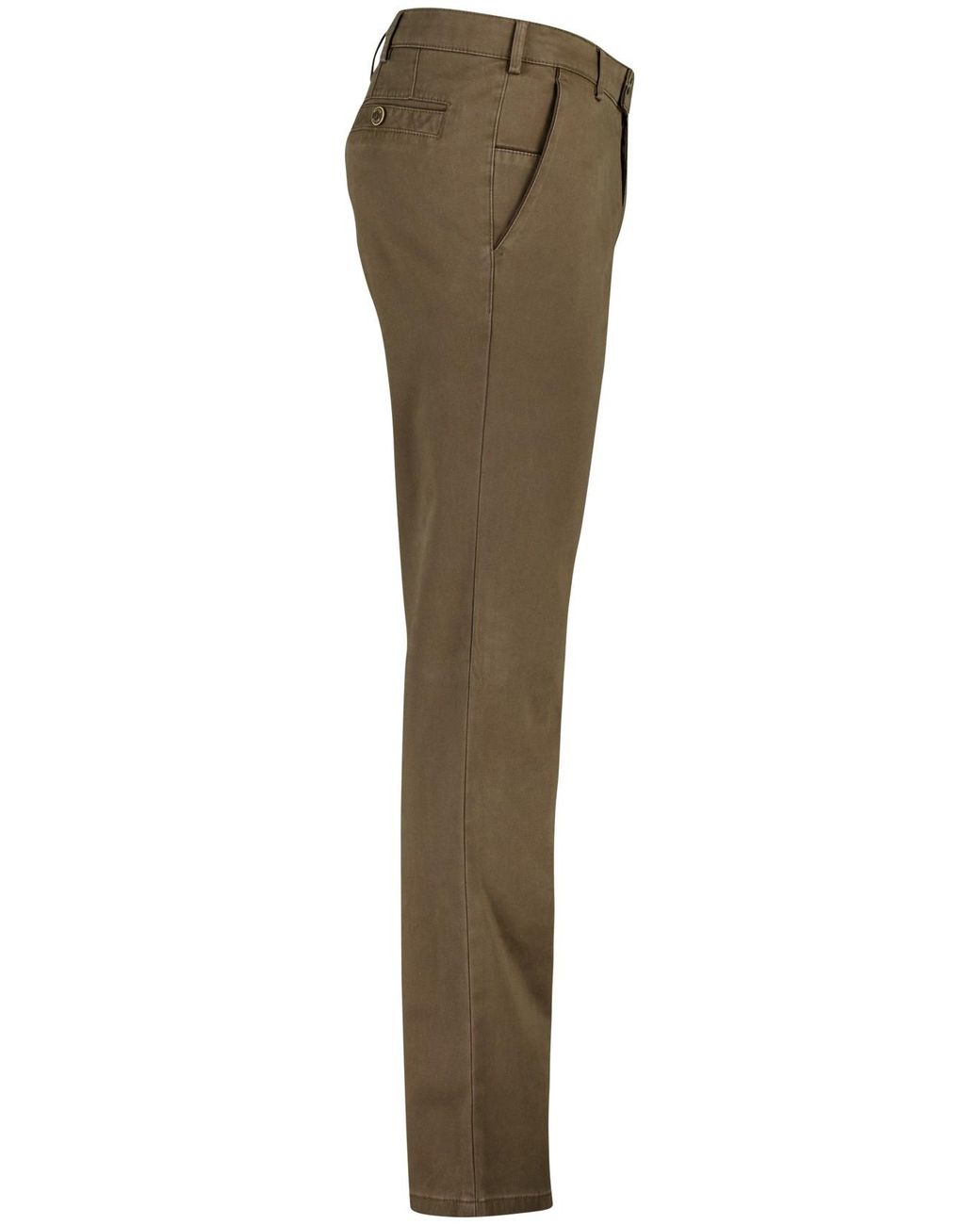 Meyer New York Flatfront Broek Katoen in het Brown voor heren