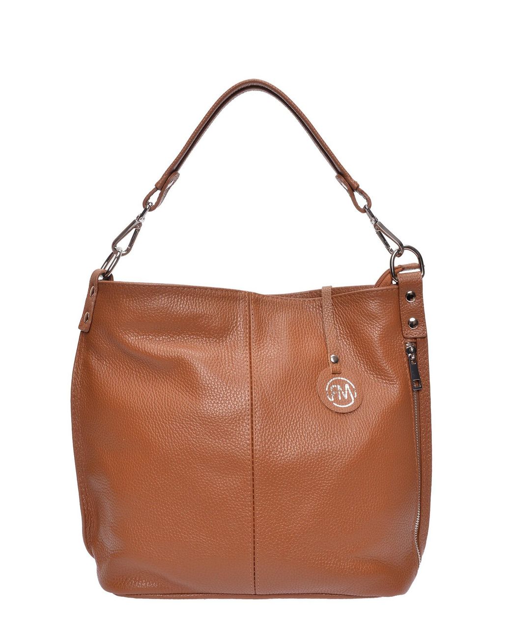 Roberta M Brown Rindsledertasche