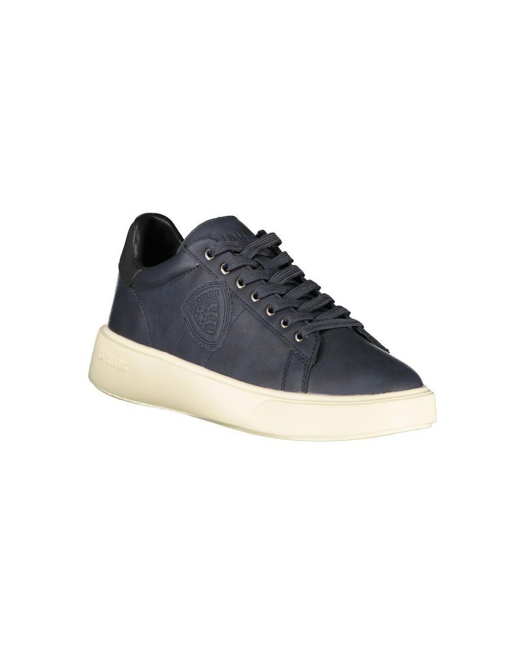 Blauer Polyurethaan Sneaker in het Blue voor heren