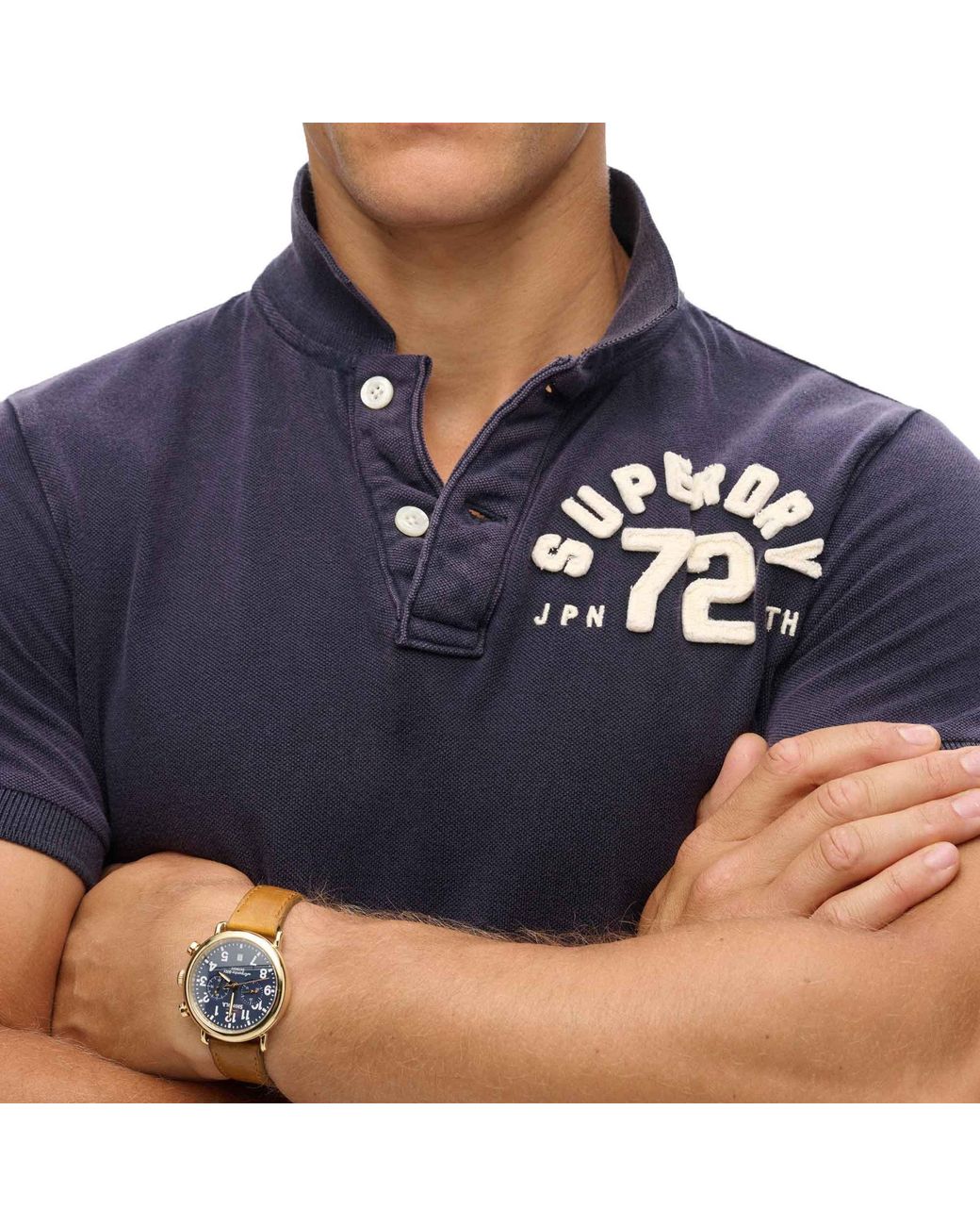 Superdry Poloshirt in het Blue voor heren