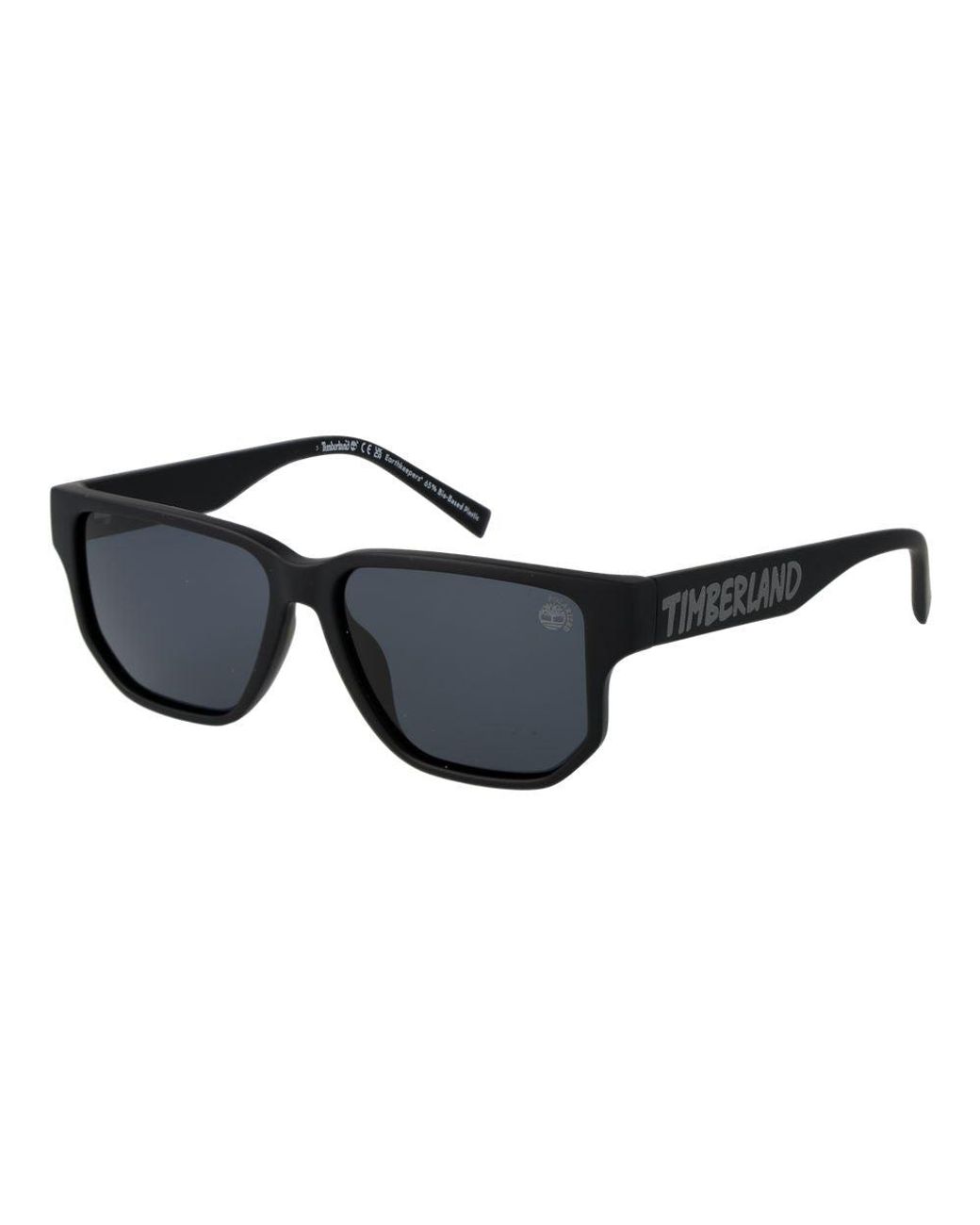 Timberland Black Stainless Steel Sunglasses