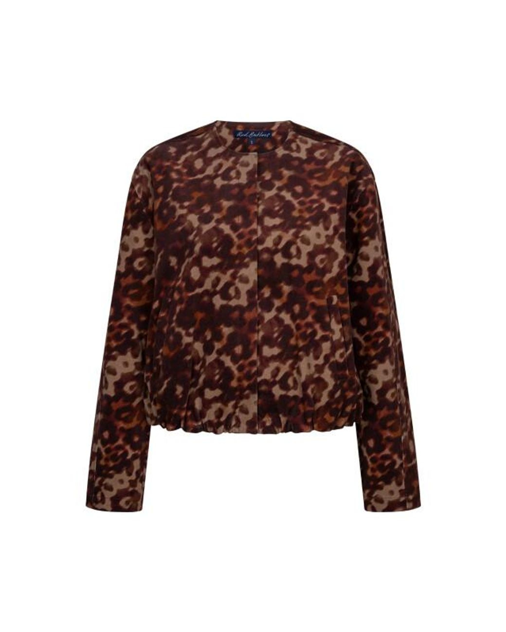 Red Button Avy Printed Corduroy Multi in het Brown