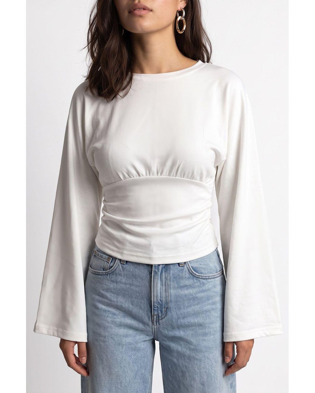 MixRay White Blouse