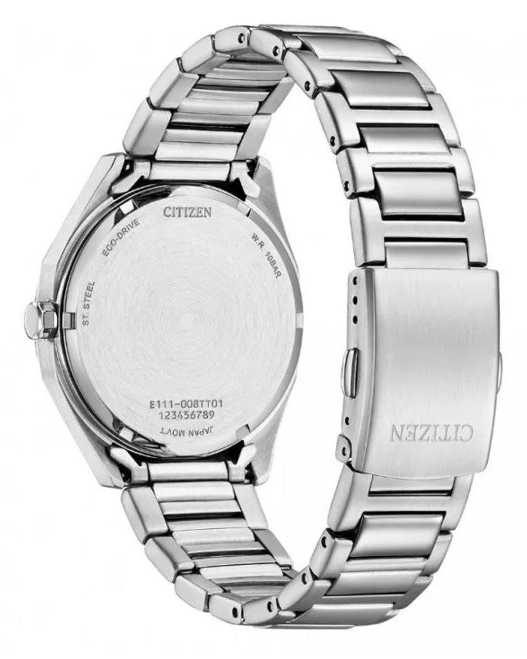 Citizen Metallic Watch Bm7620-83X Stainless Steel for men