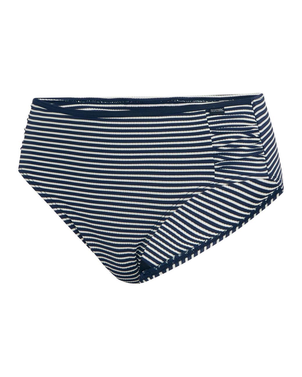 Regatta Gestreepte Bikini Onderstukken (Marineblauw/Wit) in het Blue
