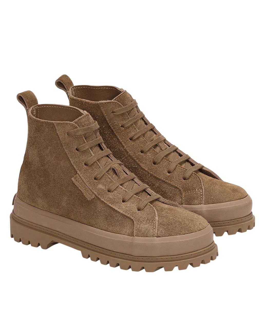 Superga Brown Adult 2641 Alpina Suede Ankle Boots