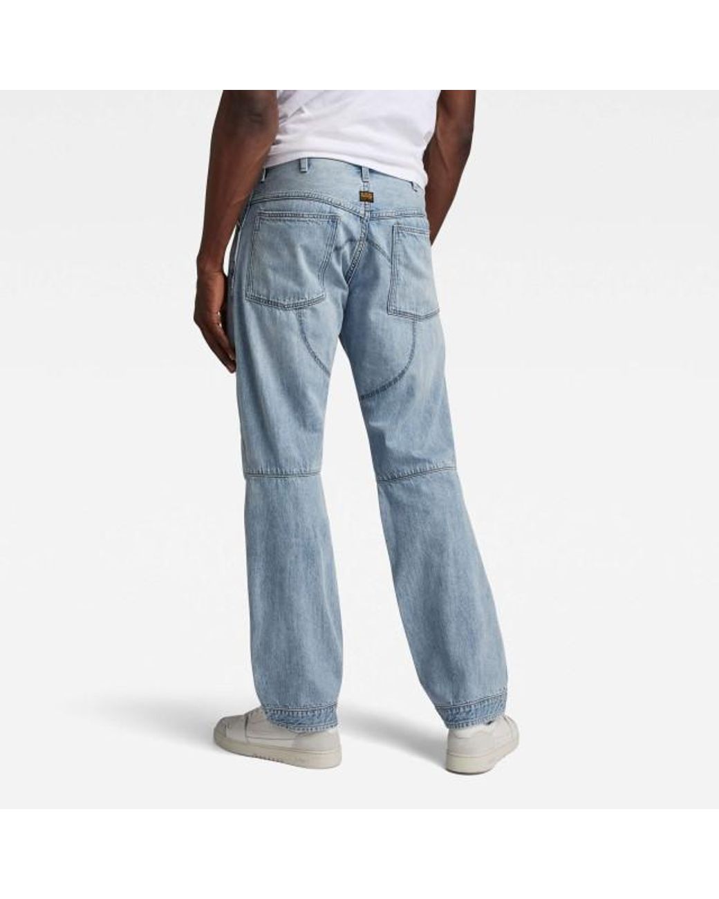 G-Star 5620 3D Elwood Regular Sunfaded Lt in het Blue voor heren