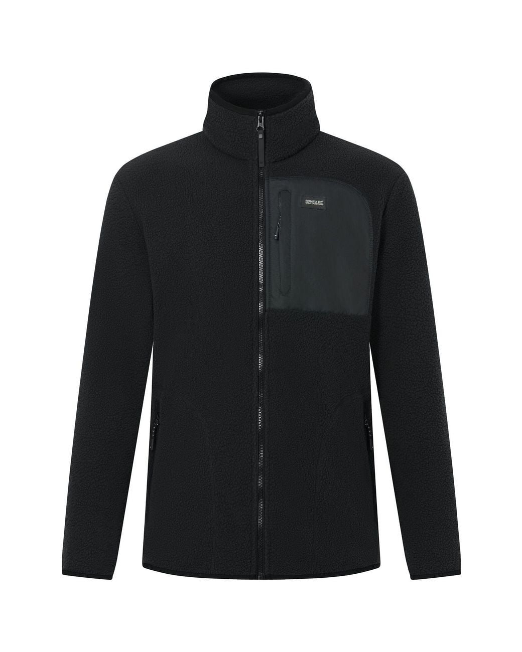 Regatta Black Frankie Borg Fleece Jacket for men