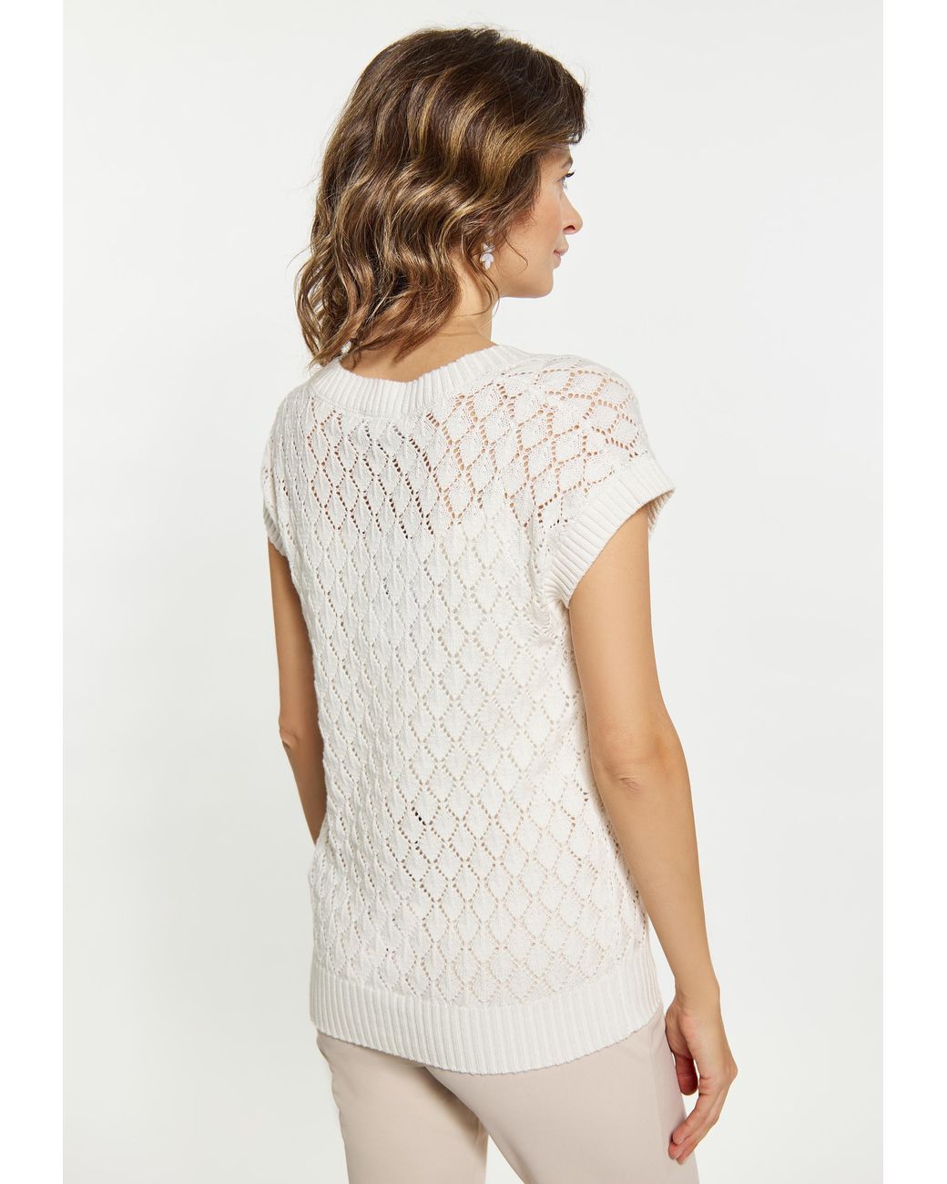 Usha Jumper Wolwit in het White