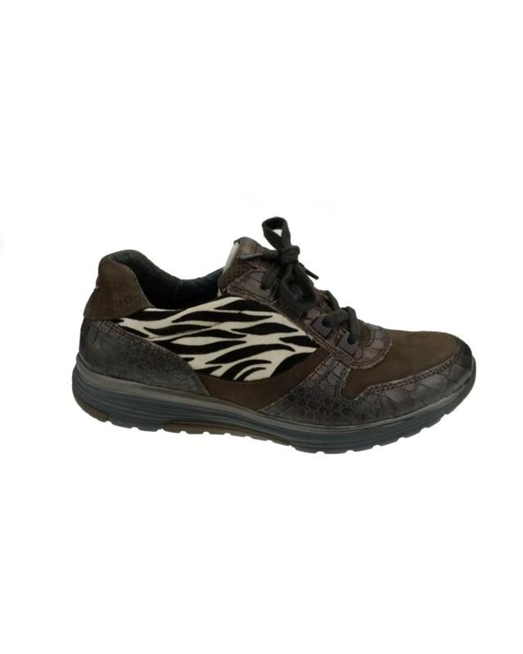 Gabor Rollingsoft Sensitive 36.978.75 Rollende Wandelsneaker in het Black