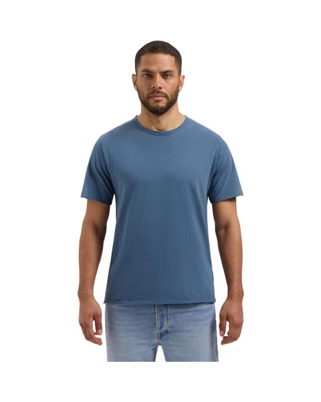 Dstrezzed Ds Mc Queen Tee in het Blue voor heren