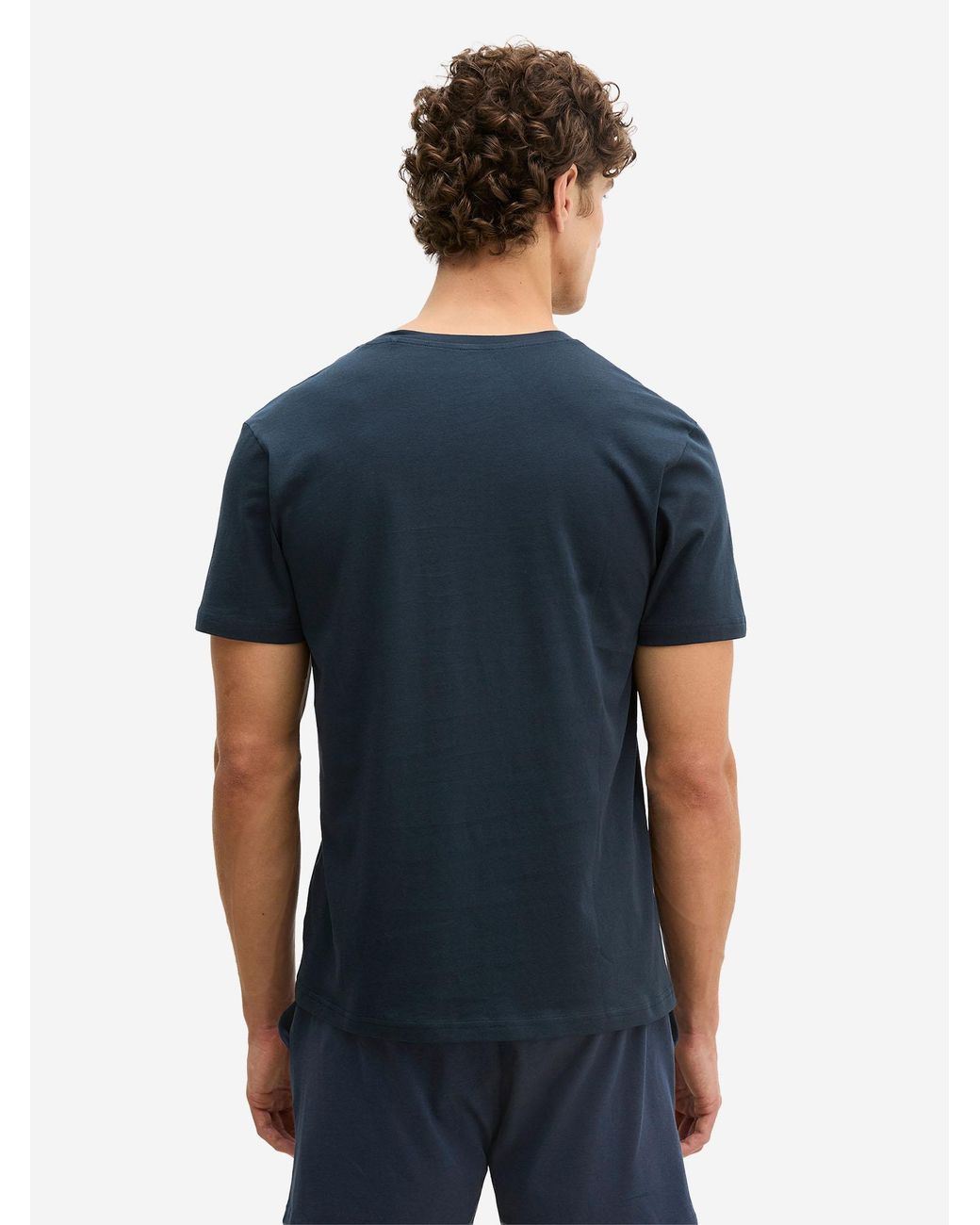 Marc O' Polo Marc O'Polo Mannen T-Shirt Mix N Match in het Blue voor heren