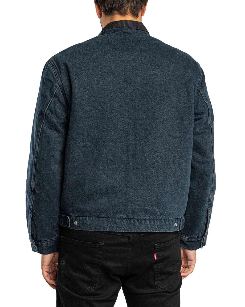Levi's Levi's Castro Jas Met Ritssluiting in het Blue voor heren