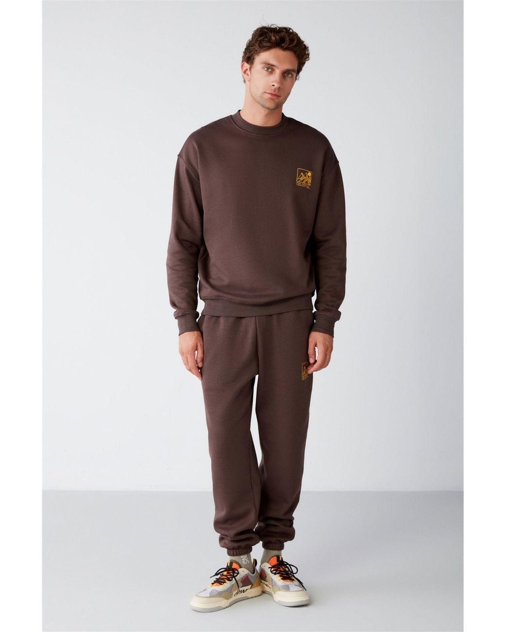 Grimelange Brown Active Set for men