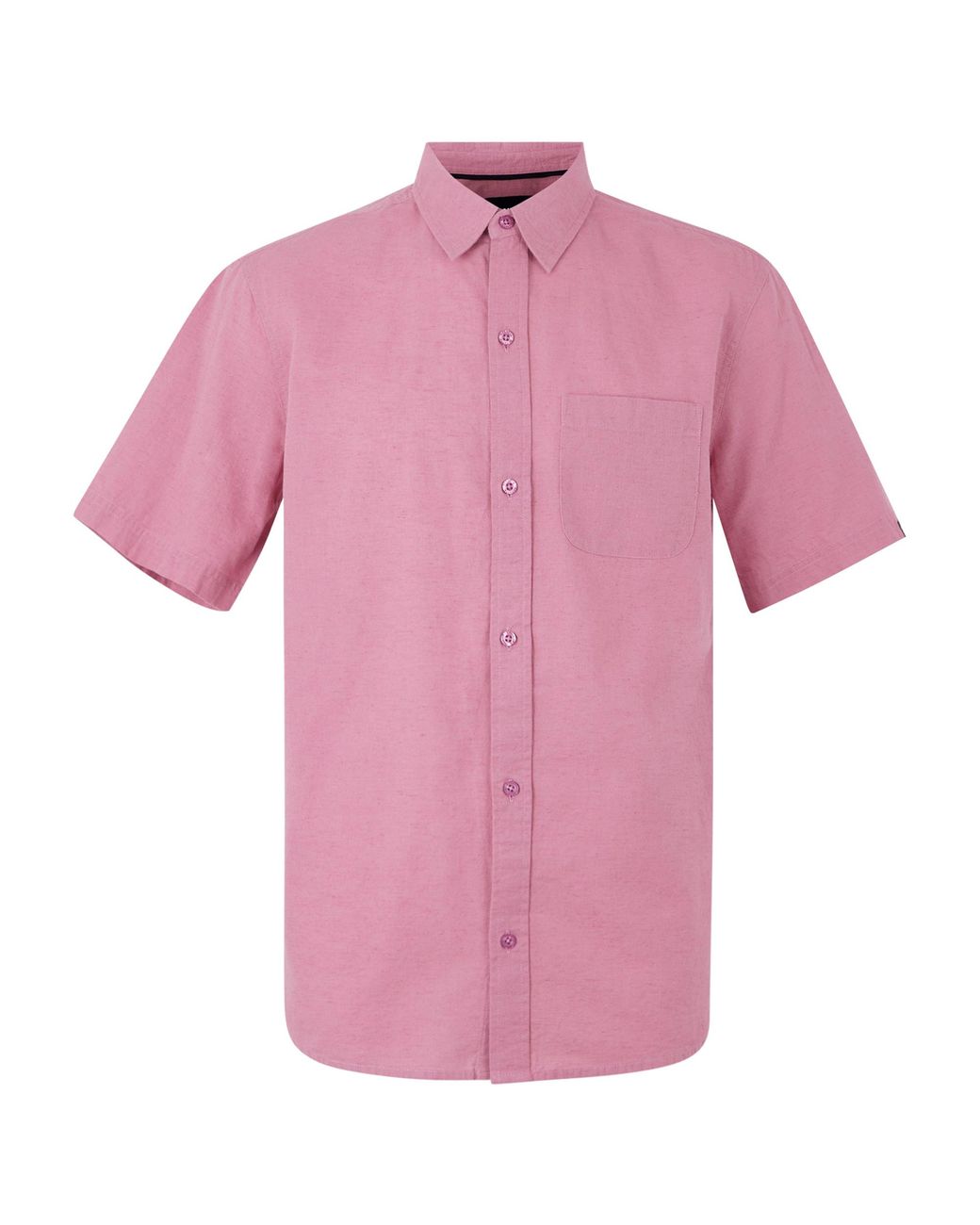Regatta Pink Loran Short-Sleeved Shirt (Lilas) for men