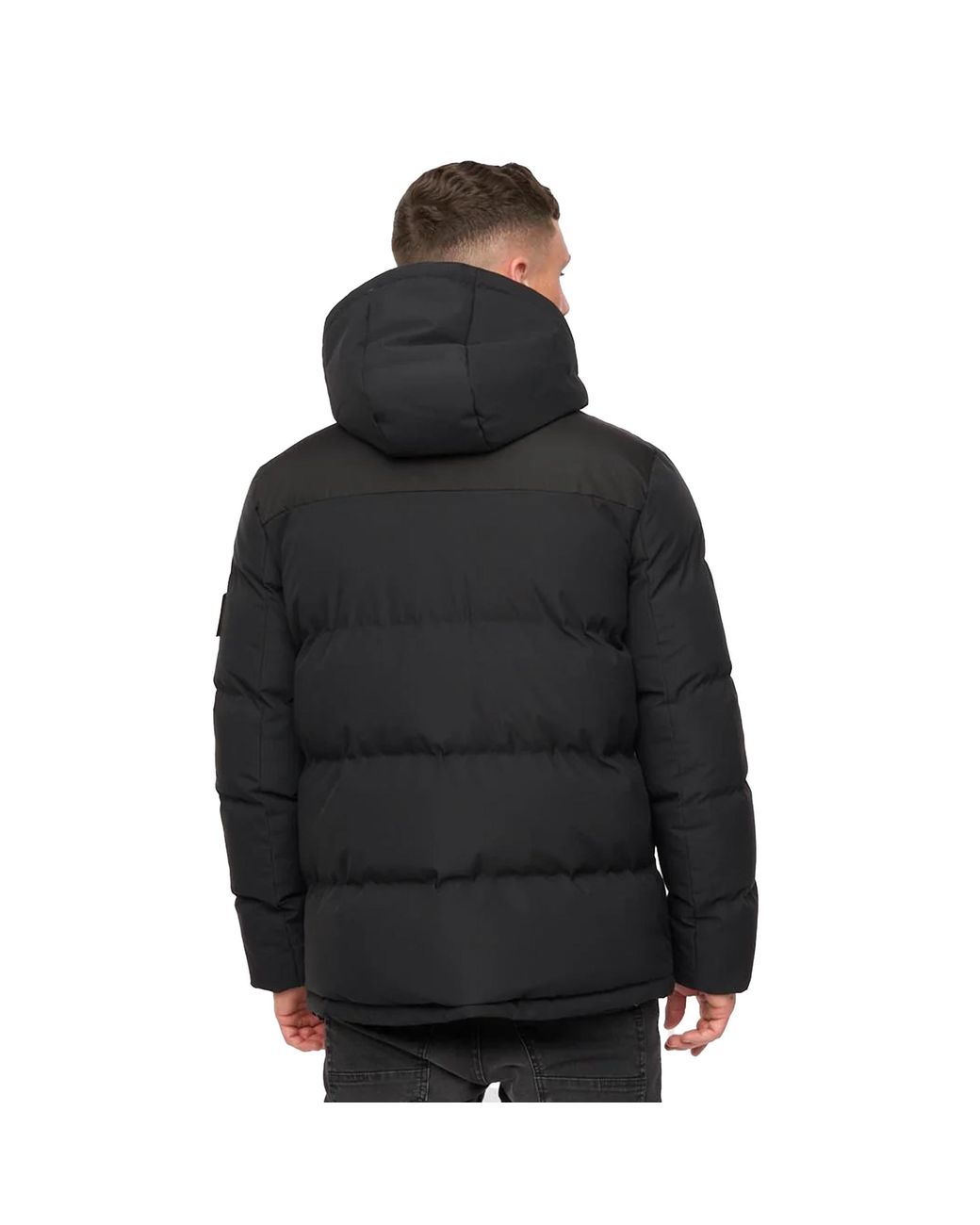 Crosshatch Menray Jas in het Black voor heren
