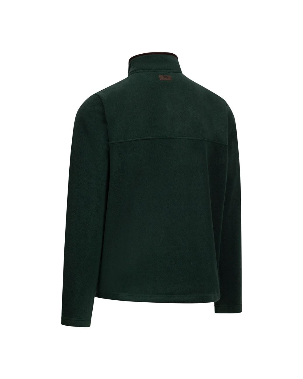 Trespass Green Huntar Fleece Top (Dark) for men