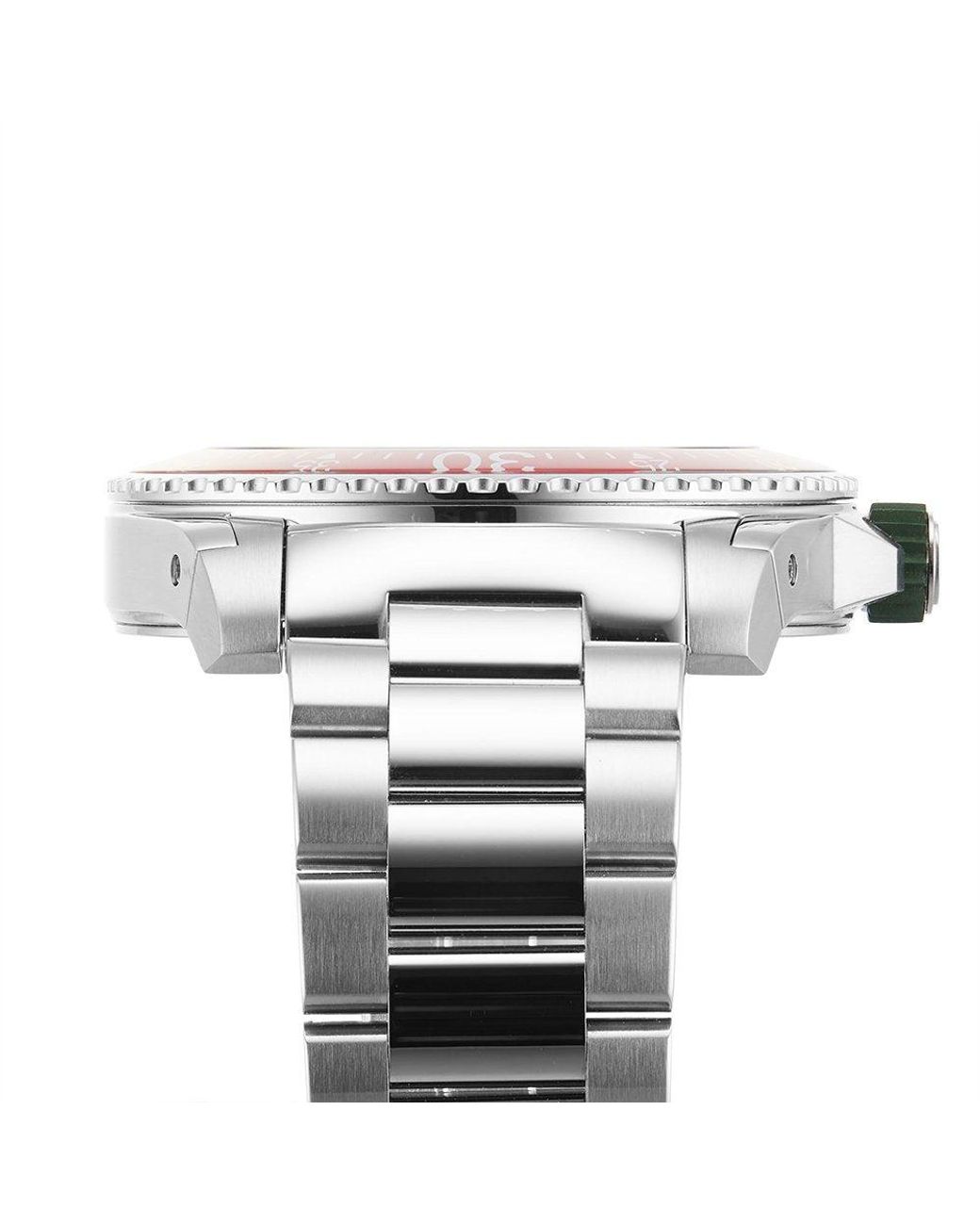 Gucci Ya136222 Duik Herenhorloge 45Mm in het Metallic voor heren