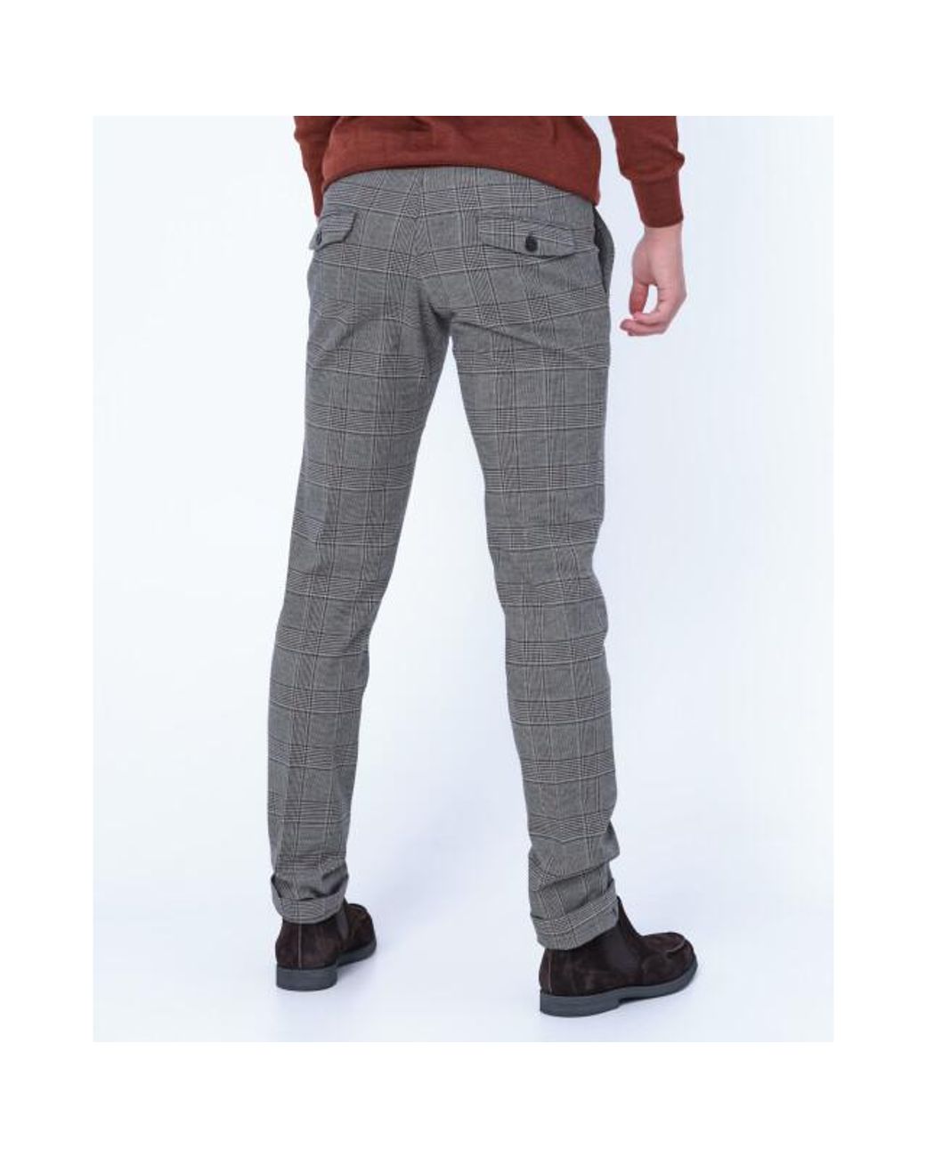 Drykorn Kill Chino in het Gray voor heren