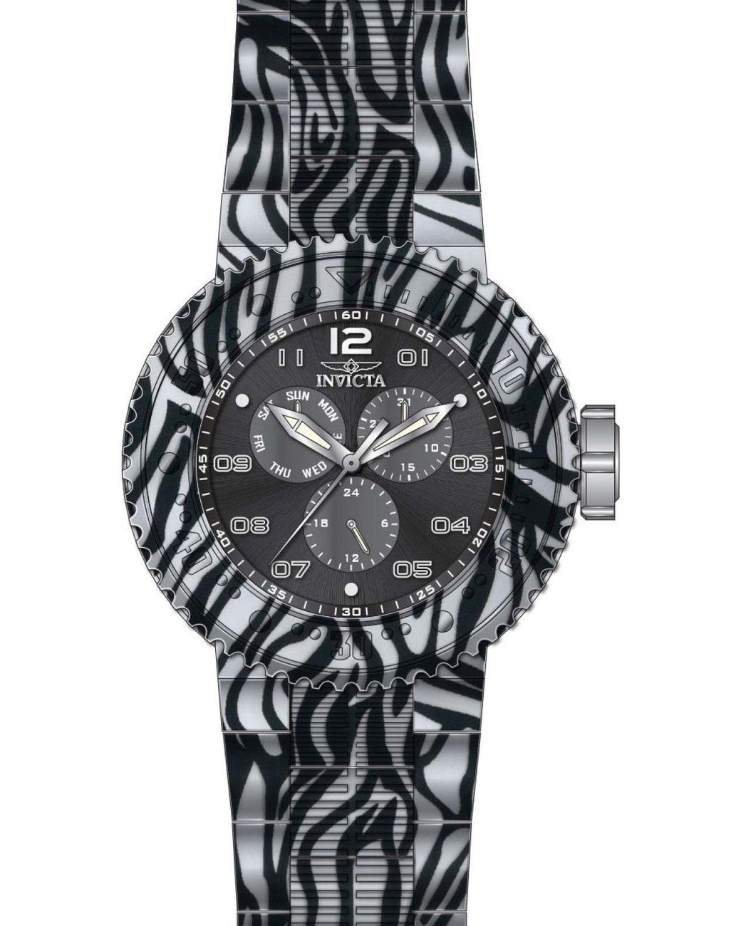 INVICTA WATCH Pro Diver 50207 Herenhorloge in het Black voor heren