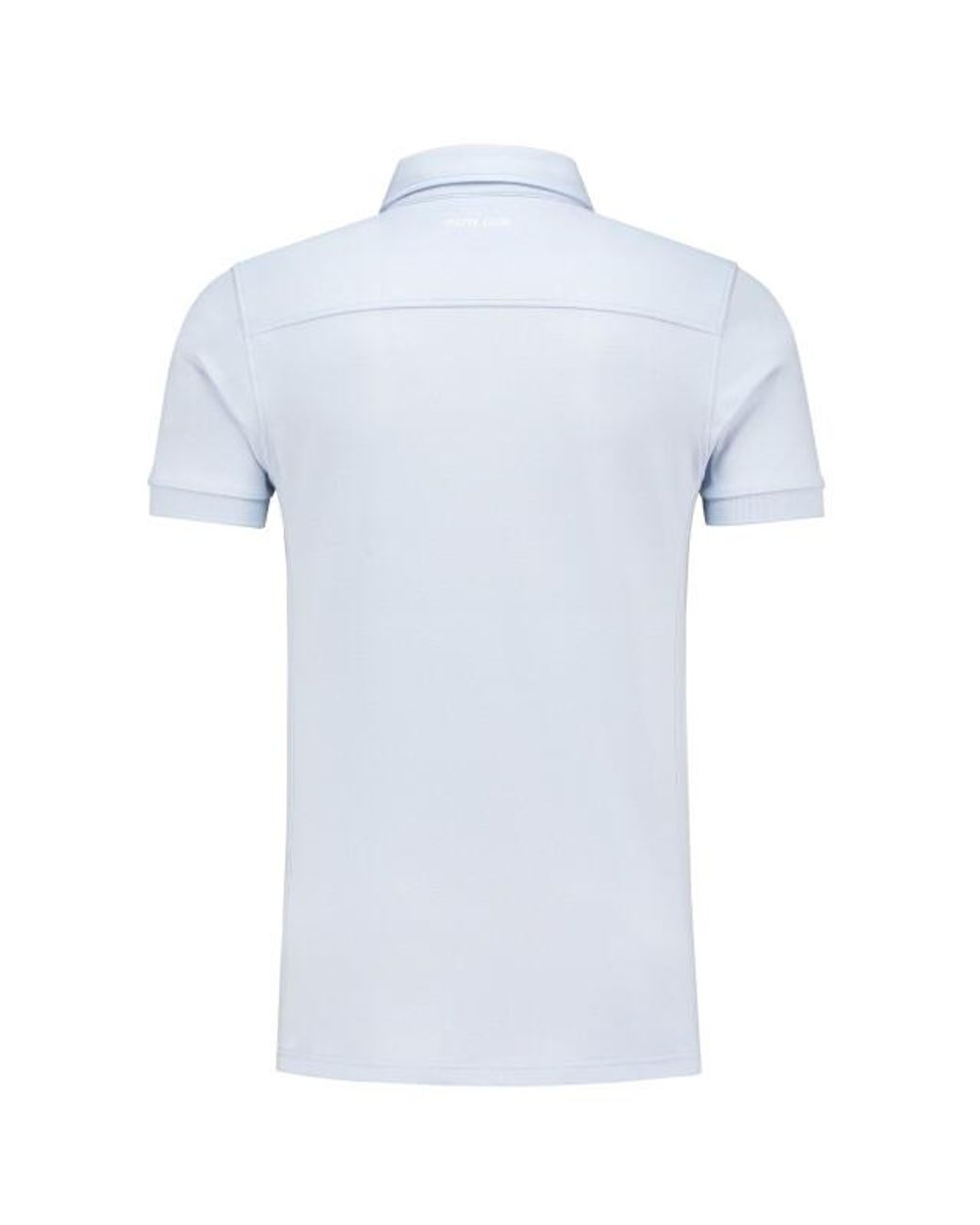 MORSE CODE Polo in het Blue voor heren