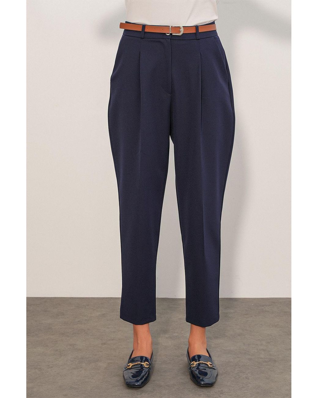Bigdart Blue Straight-Leg Pants