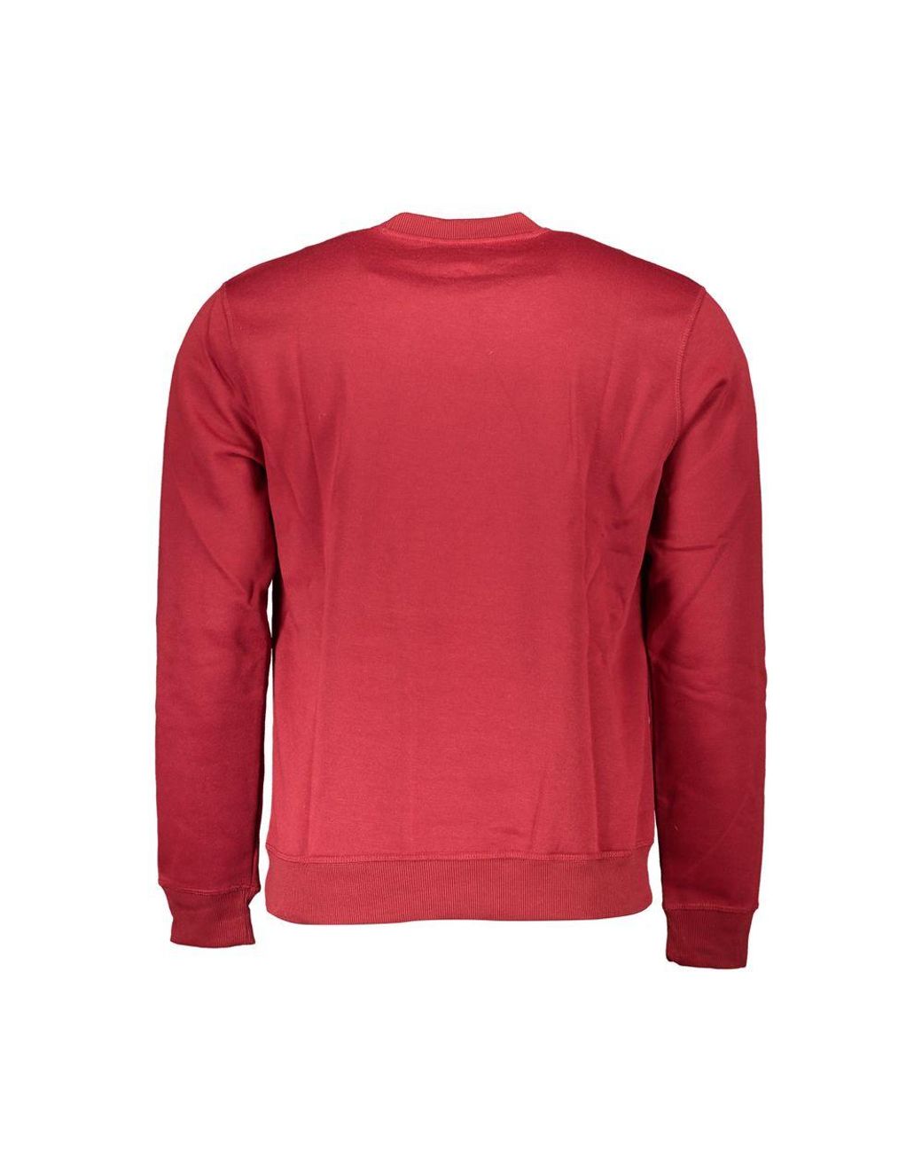 Gianmarco Venturi Rode Polyester Sweatshirt in het Red voor heren
