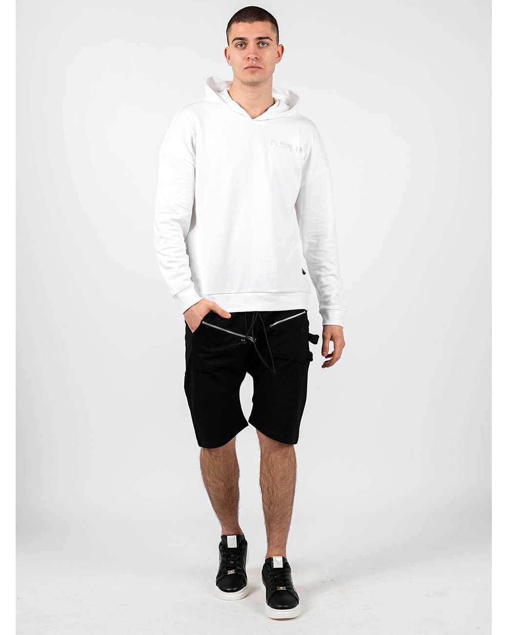 Philipp Plein White Sweatshirt Cotton for men