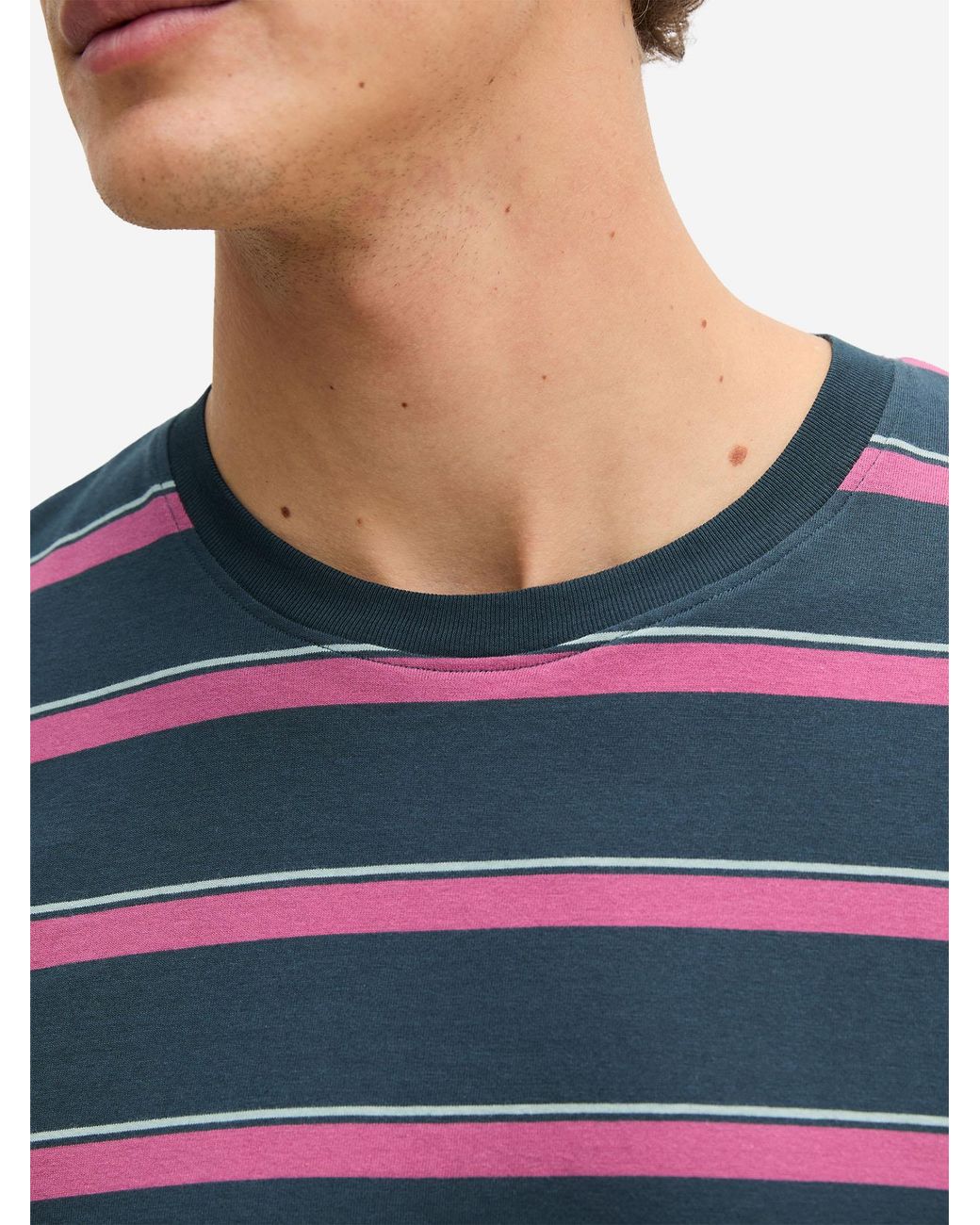 Marc O' Polo Marc O'Polo Mannen T-Shirt Mix N Match in het Blue voor heren