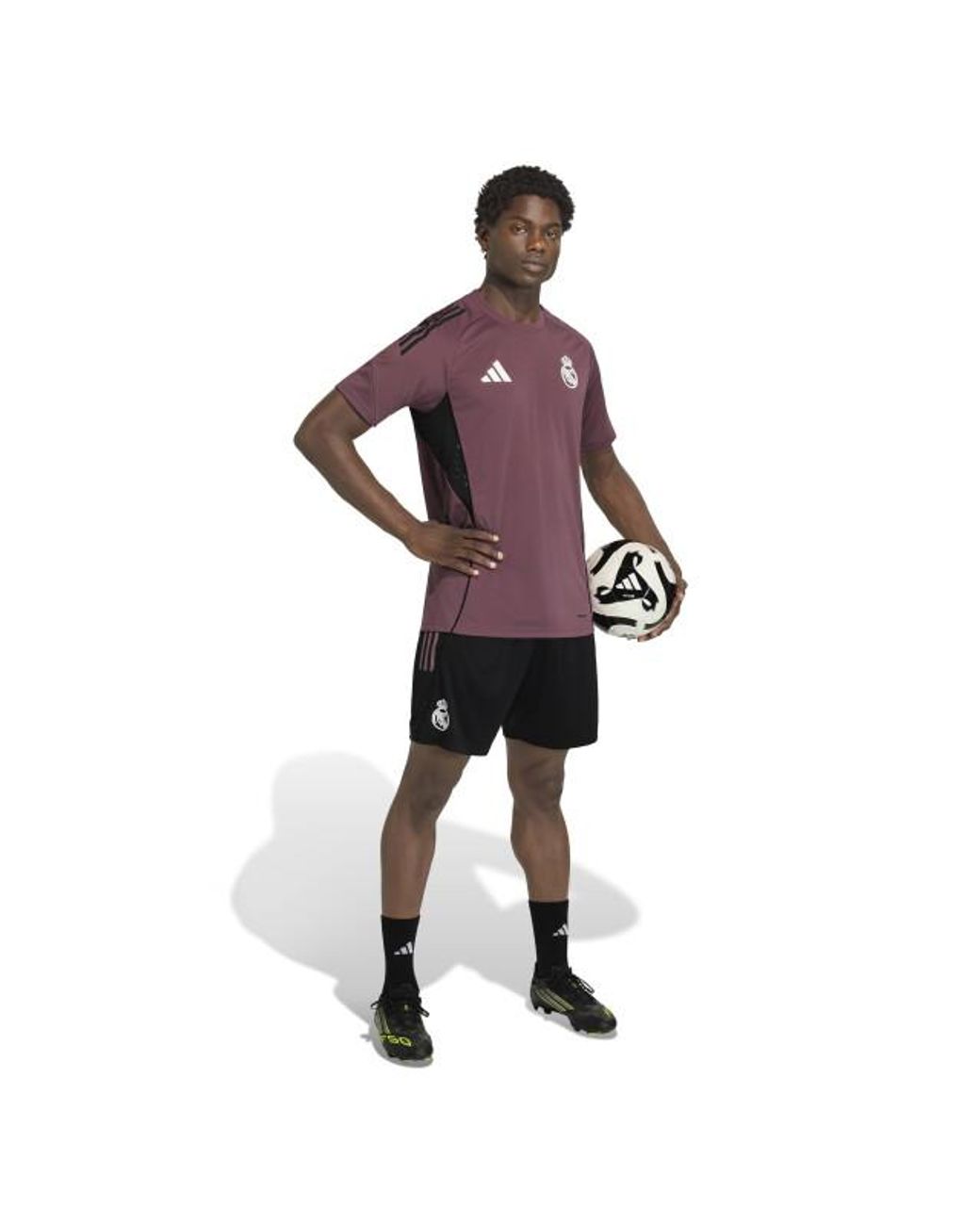 Adidas Real Tr Jsy Trainingshirt Replica Voetbal in het Purple voor heren