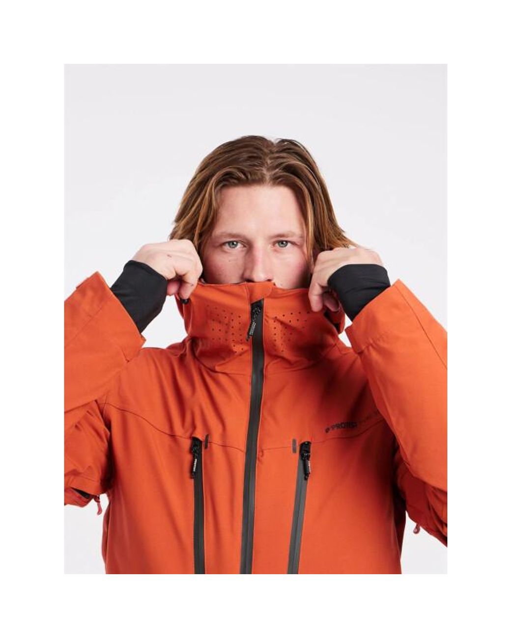 Protest Ski Jas in het Red voor heren