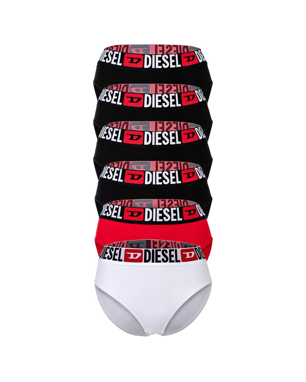 DIESEL Sam-D-Core-6Pack Slip in het Red
