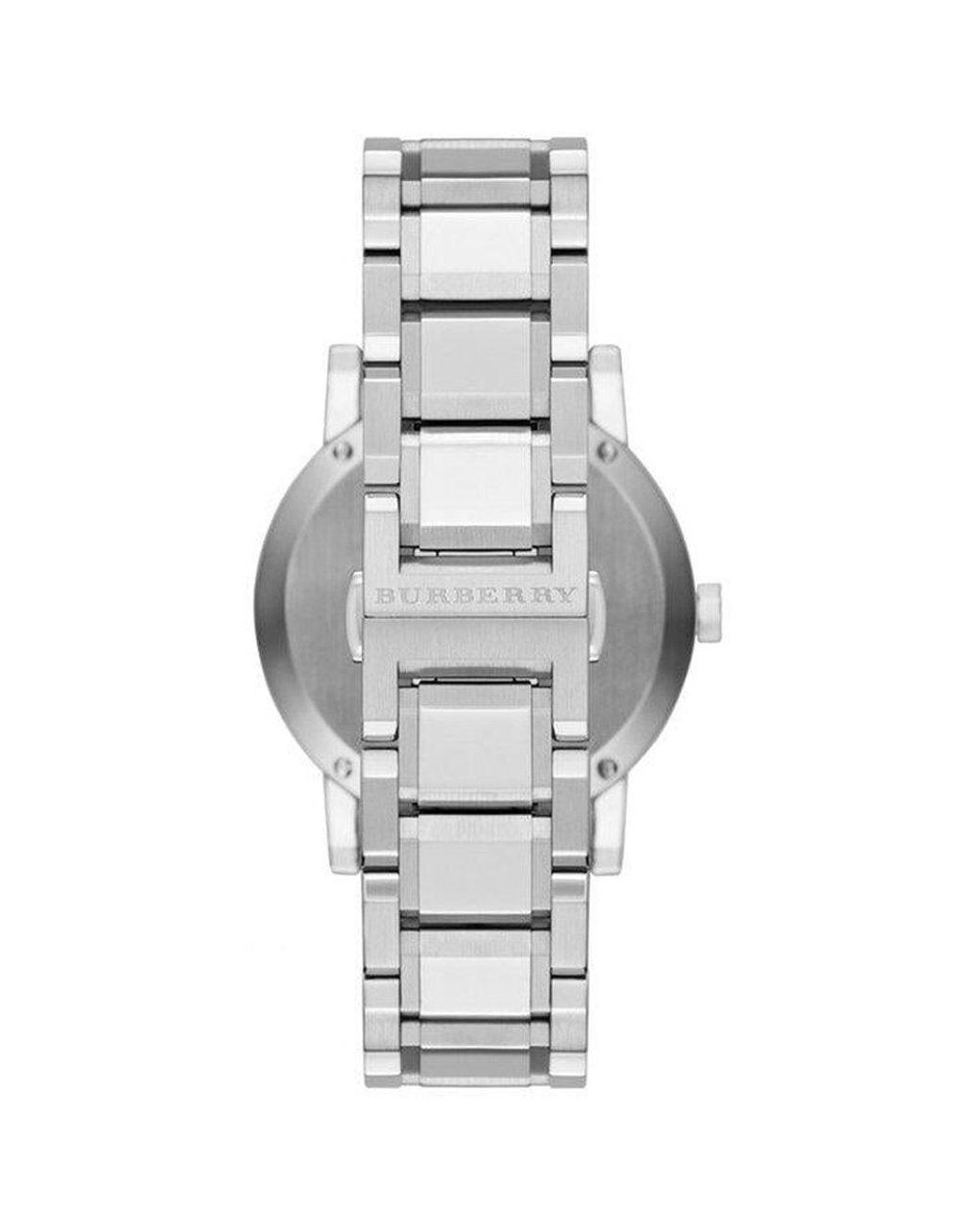 Burberry Bu9031 Herenhorloge in het Blue voor heren