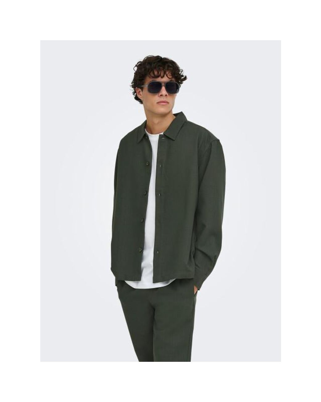 Only & Sons 22040261 Hansi in het Green voor heren