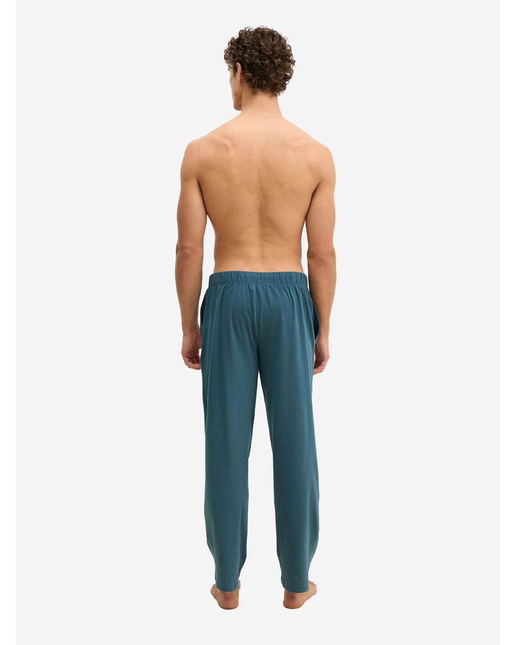 Marc O' Polo Marc O'Polo Mannen Pyjama Broek Mix N Match in het Blue voor heren